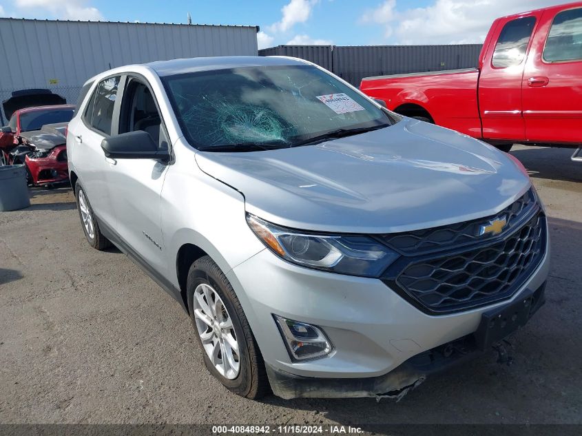 2020 Chevrolet Equinox Fwd Ls VIN: 3GNAXHEV5LS618051 Lot: 40848942