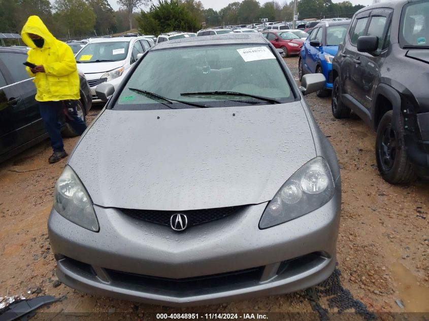 2005 Acura Rsx VIN: JH4DC53855S002344 Lot: 40848951