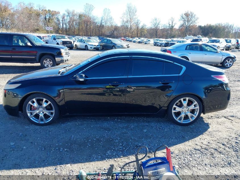 2012 Acura Tl 3.7 VIN: 19UUA9F7XCA009392 Lot: 40848979