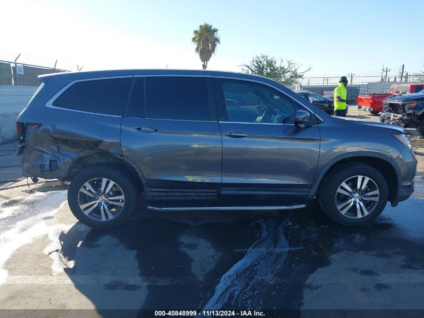 2016 Honda Pilot Ex-L VIN: 5FNYF5H52GB014363 Lot: 40848999