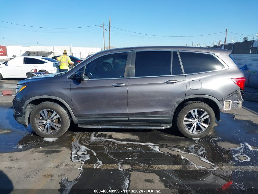 2016 Honda Pilot Ex-L VIN: 5FNYF5H52GB014363 Lot: 40848999