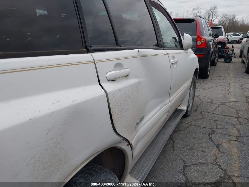 2007 Toyota Highlander Limited V6 VIN: JTEEP21A770227888 Lot: 40849006