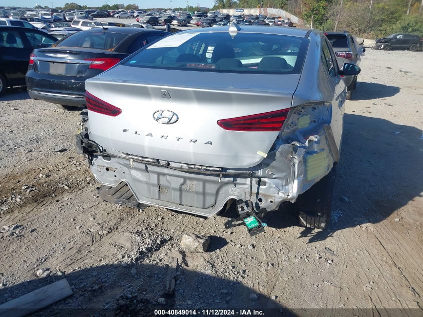 2020 Hyundai Elantra Sel VIN: KMHD84LF2LU041014 Lot: 40849014