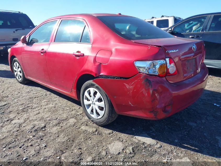 2009 Toyota Corolla Le VIN: 1NXBU40E19Z129513 Lot: 40849025