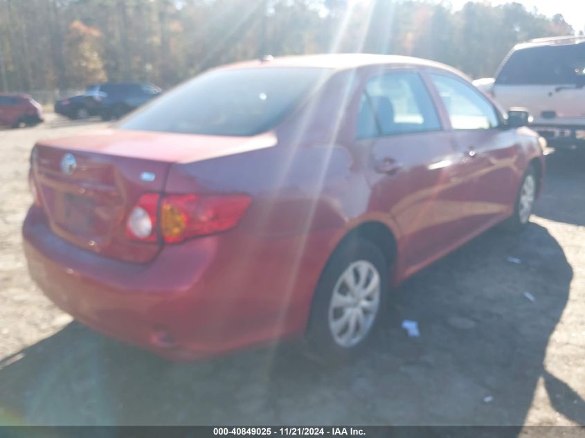 2009 Toyota Corolla Le VIN: 1NXBU40E19Z129513 Lot: 40849025