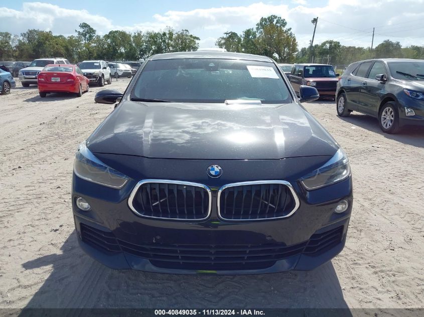 2019 BMW X2 xDrive28I VIN: WBXYJ5C52K5N01596 Lot: 40849035