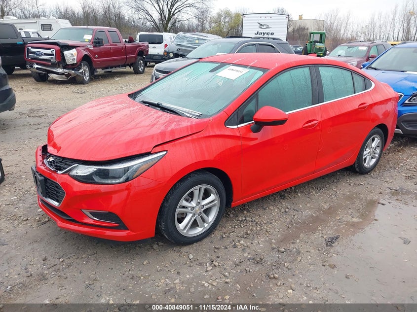 2017 CHEVROLET CRUZE LT AUTO - 1G1BE5SM8H7195395