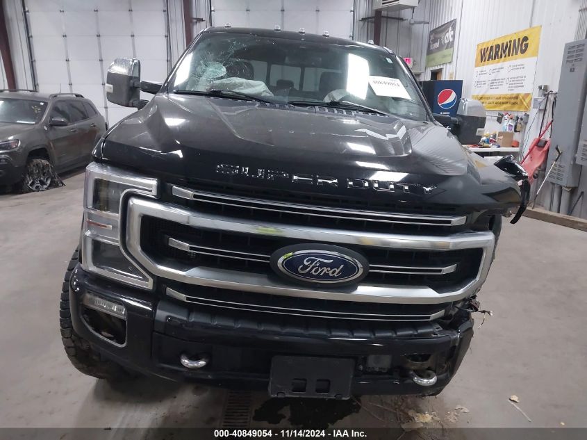 2020 Ford F-250 Platinum VIN: 1FT7W2BT3LEC41753 Lot: 40849054