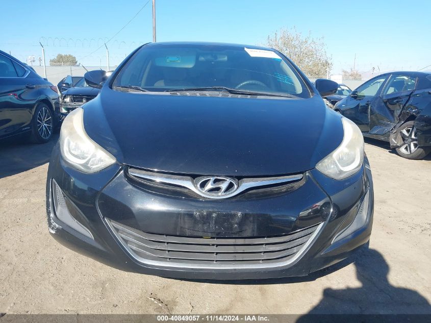 2016 Hyundai Elantra Se VIN: 5NPDH4AE6GH717110 Lot: 40849057