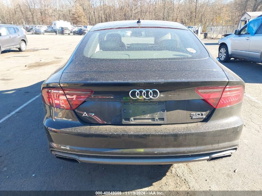 2016 Audi A7 3.0T Premium Plus VIN: WAU2GAFC6GN044879 Lot: 40849059