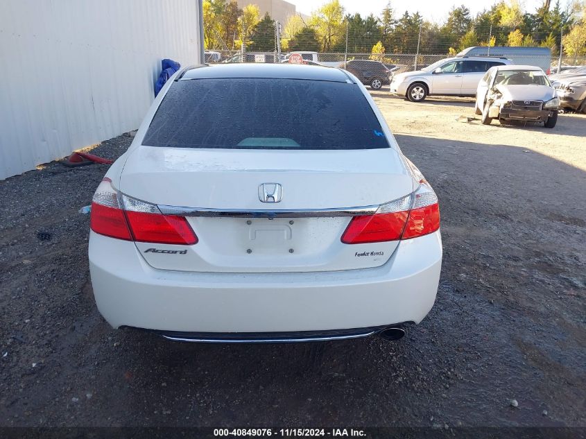 2014 Honda Accord Lx VIN: 1HGCR2F39EA291455 Lot: 40849076