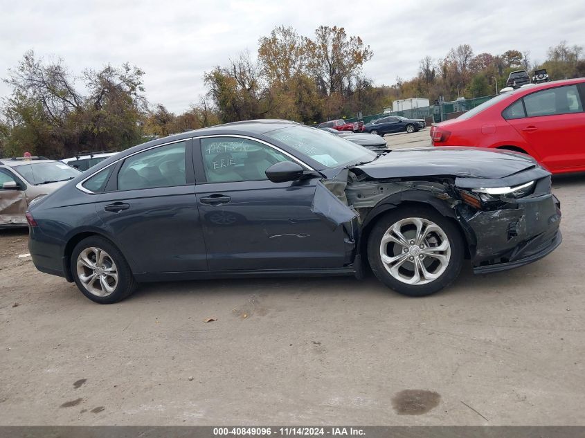 2023 Honda Accord Lx VIN: 1HGCY1F25PA023722 Lot: 40849096