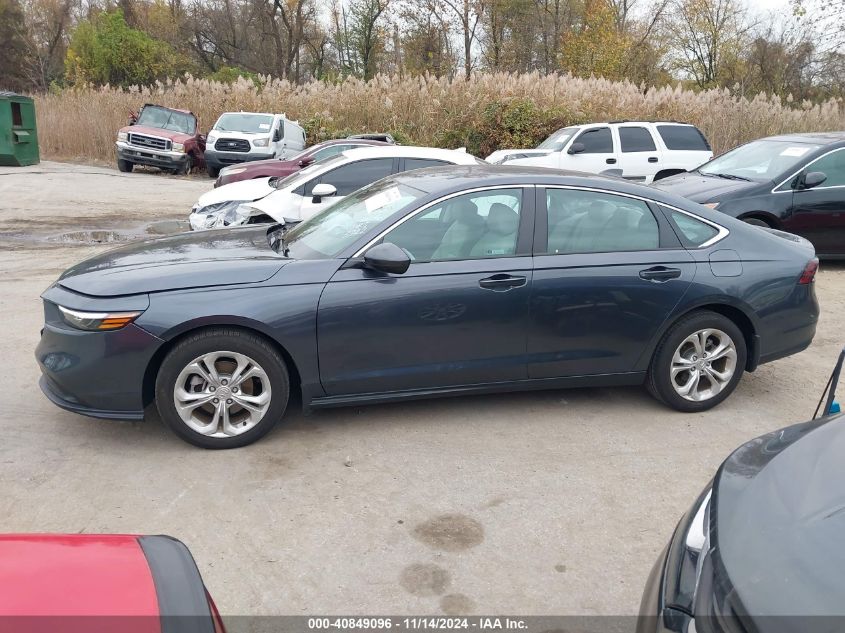 2023 Honda Accord Lx VIN: 1HGCY1F25PA023722 Lot: 40849096