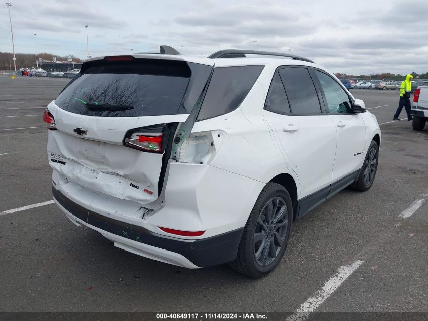 2022 Chevrolet Equinox Awd Rs VIN: 3GNAXWEV8NS189561 Lot: 40849117