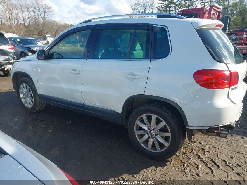 2015 Volkswagen Tiguan Se VIN: WVGBV7AX8FW115882 Lot: 40849120