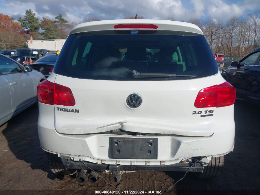 2015 Volkswagen Tiguan Se VIN: WVGBV7AX8FW115882 Lot: 40849120