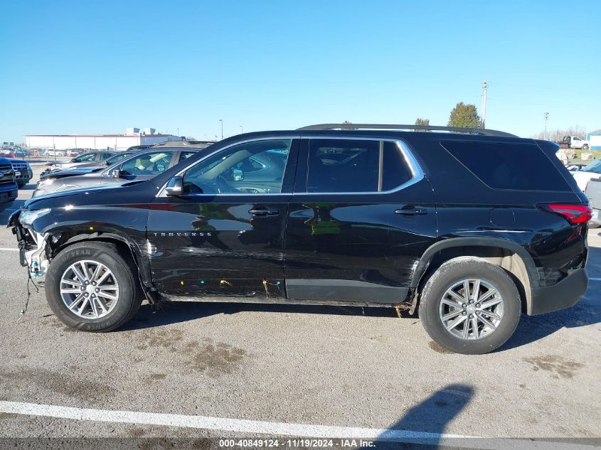 VIN 1GNEVGKW4NJ138764 2022 CHEVROLET TRAVERSE AWD LT CLOTH