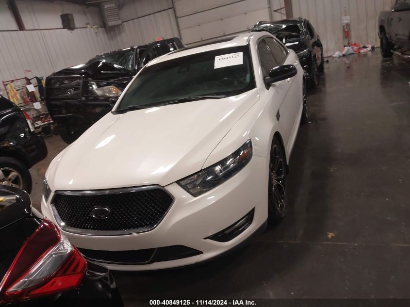 2015 Ford Taurus Sho VIN: 1FAHP2KT6FG148564 Lot: 40849125