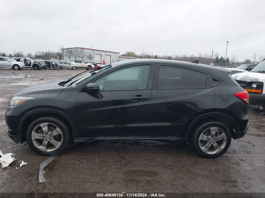 2016 Honda Hr-V Ex VIN: 3CZRU6H5XGM768343 Lot: 40849135