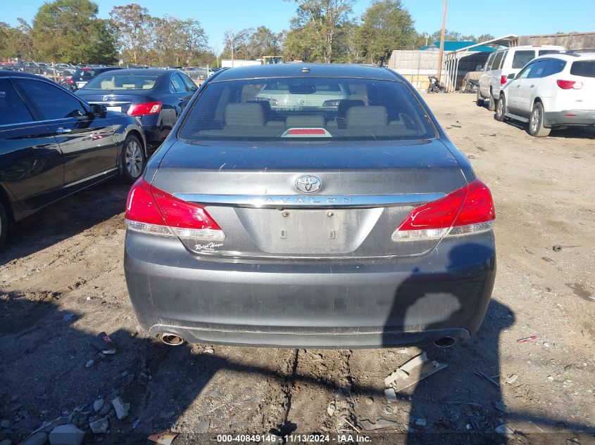 2011 Toyota Avalon Limited VIN: 4T1BK3DB9BU398560 Lot: 40849146