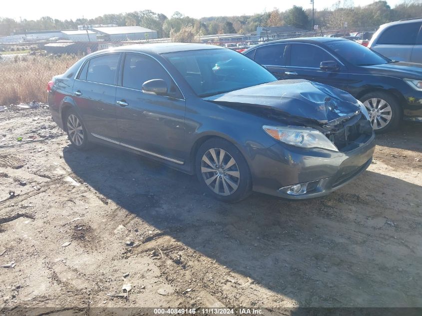 2011 Toyota Avalon Limited VIN: 4T1BK3DB9BU398560 Lot: 40849146