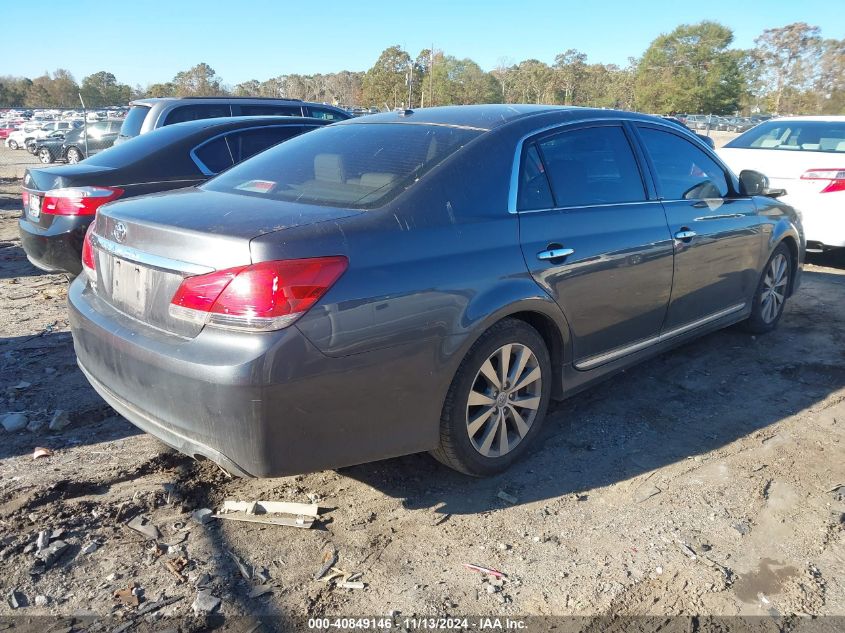 2011 Toyota Avalon Limited VIN: 4T1BK3DB9BU398560 Lot: 40849146