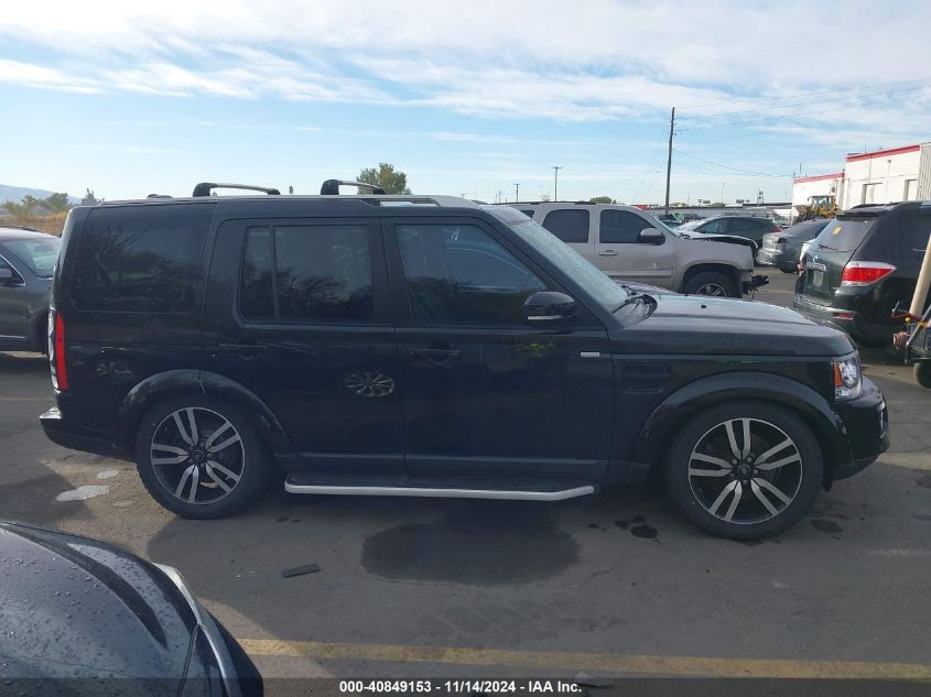 2016 LAND ROVER LR4 VIN: SALAK2V61GA822617