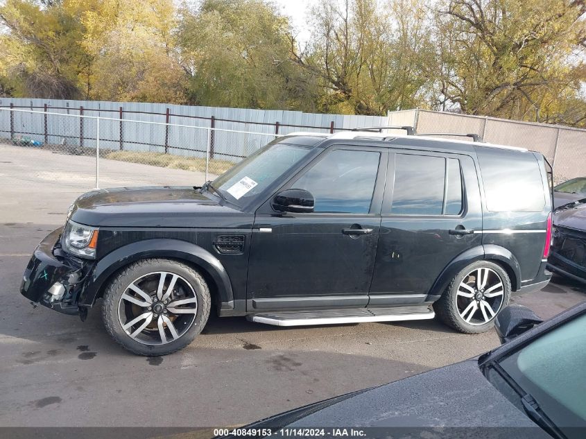 2016 LAND ROVER LR4 VIN: SALAK2V61GA822617