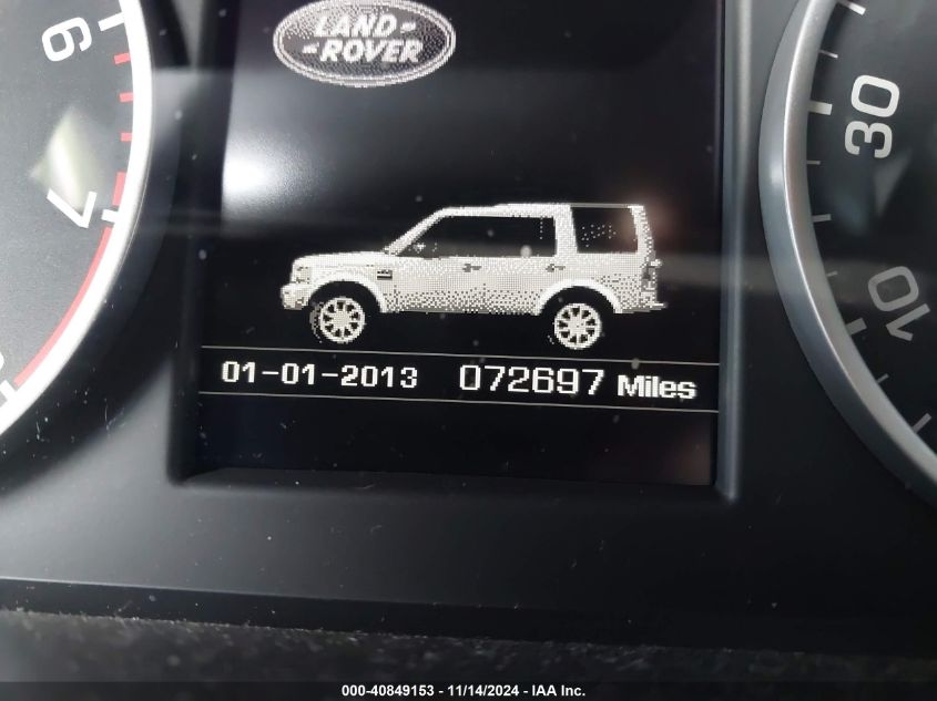 2016 Land Rover Lr4 VIN: SALAK2V61GA822617 Lot: 40849153