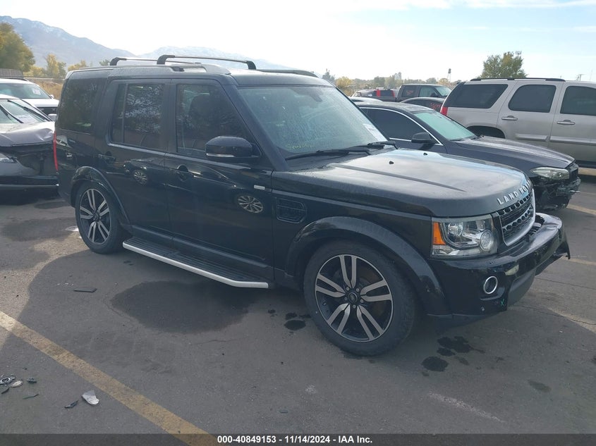 2016 LAND ROVER LR4 VIN: SALAK2V61GA822617