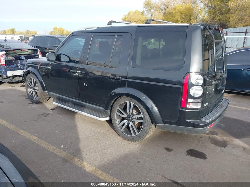2016 LAND ROVER LR4 VIN: SALAK2V61GA822617