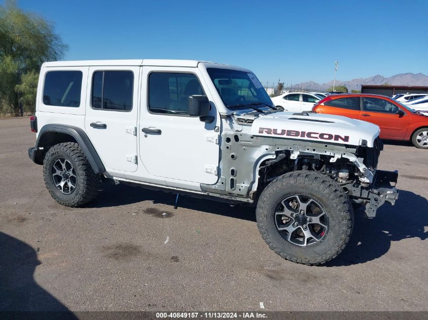 2021 Jeep Wrangler Unlimited Rubicon 4X4 VIN: 1C4HJXFG2MW533399 Lot: 40849157