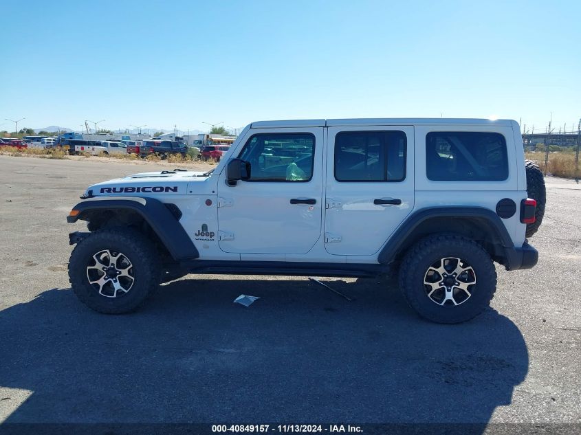 2021 Jeep Wrangler Unlimited Rubicon 4X4 VIN: 1C4HJXFG2MW533399 Lot: 40849157