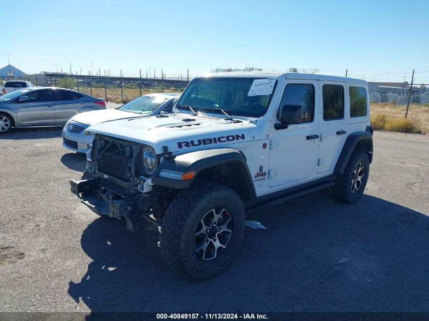 2021 Jeep Wrangler Unlimited Rubicon 4X4 VIN: 1C4HJXFG2MW533399 Lot: 40849157