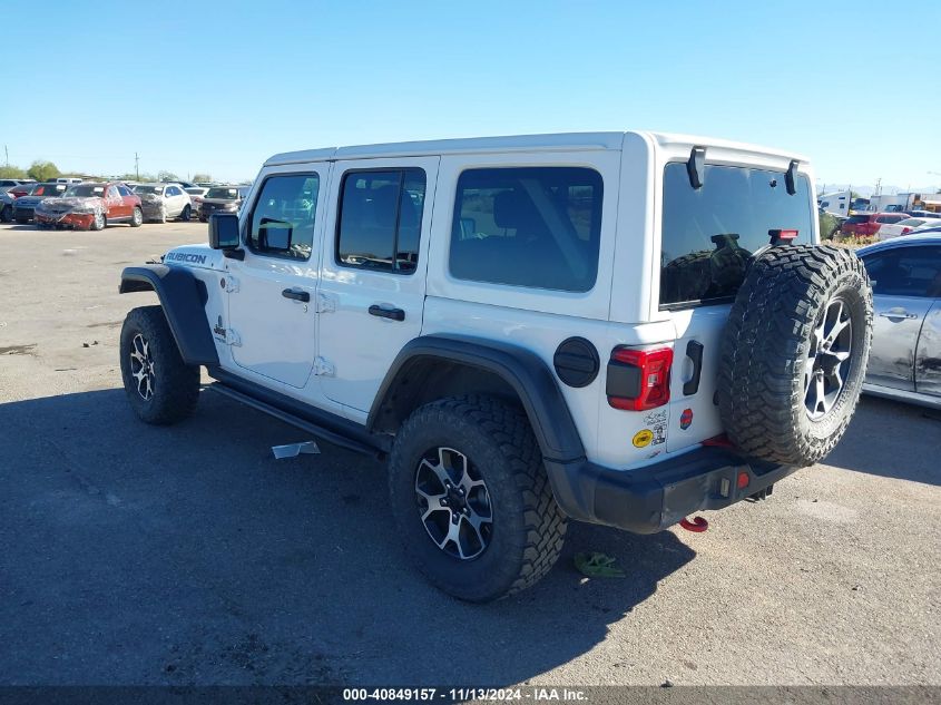 2021 Jeep Wrangler Unlimited Rubicon 4X4 VIN: 1C4HJXFG2MW533399 Lot: 40849157