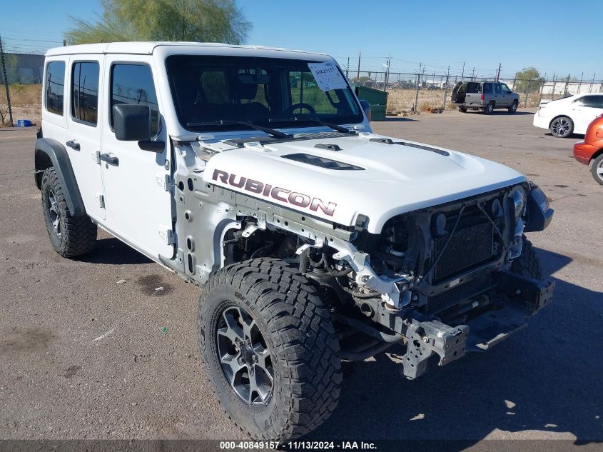 2021 Jeep Wrangler Unlimited Rubicon 4X4 VIN: 1C4HJXFG2MW533399 Lot: 40849157