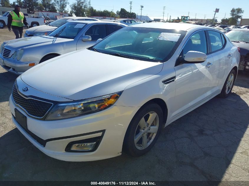 2015 Kia Optima Lx VIN: KNAGM4A79F5633918 Lot: 40849176