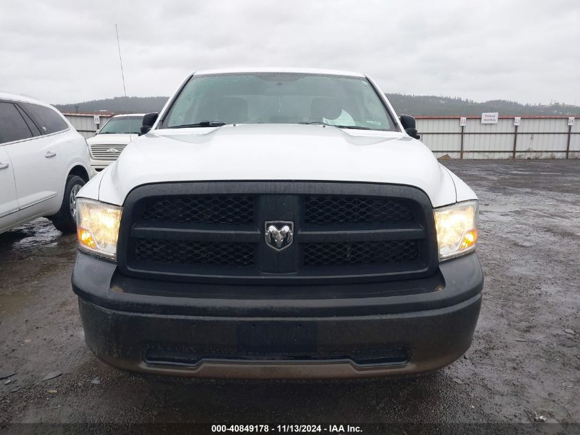 2012 Ram 1500 St VIN: 1C6RD7FP0CS128599 Lot: 40849178