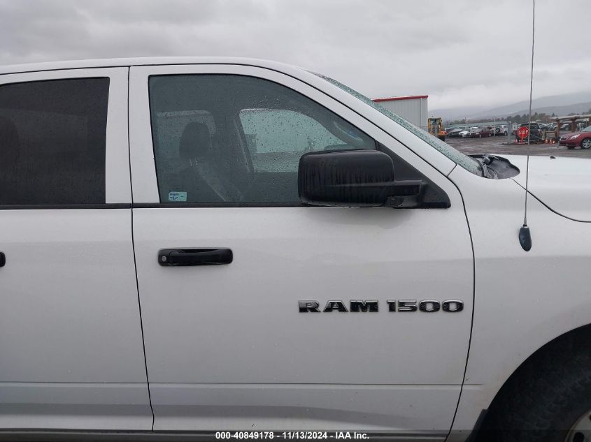 2012 Ram 1500 St VIN: 1C6RD7FP0CS128599 Lot: 40849178