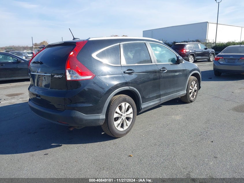Vin: 2hkrm4h77eh676508, lot: 41338796, honda cr-v ex-l 20144