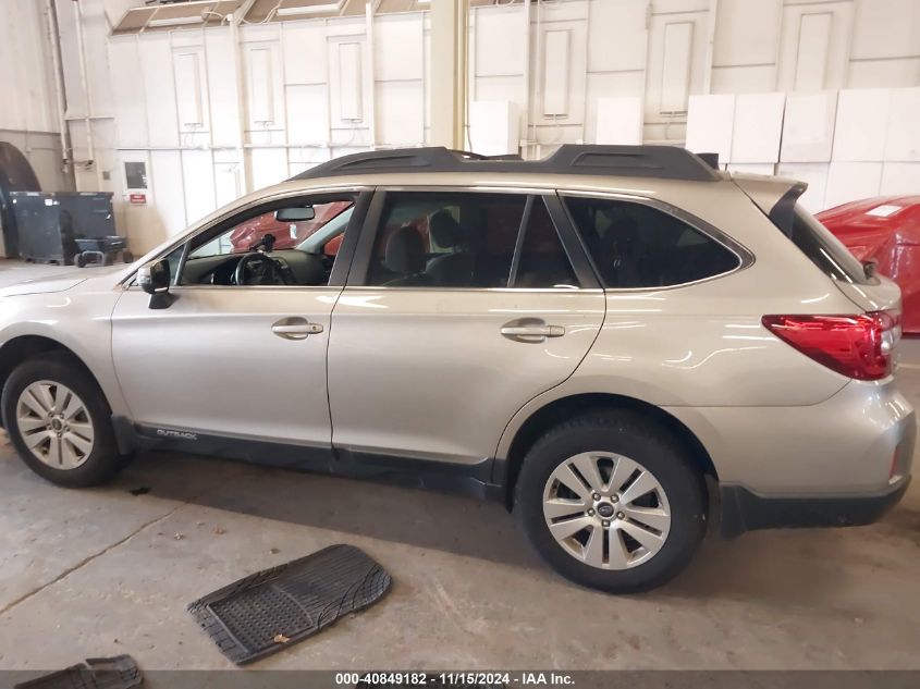 2016 Subaru Outback 2.5I Premium VIN: 4S4BSBFC6G3203530 Lot: 40849182