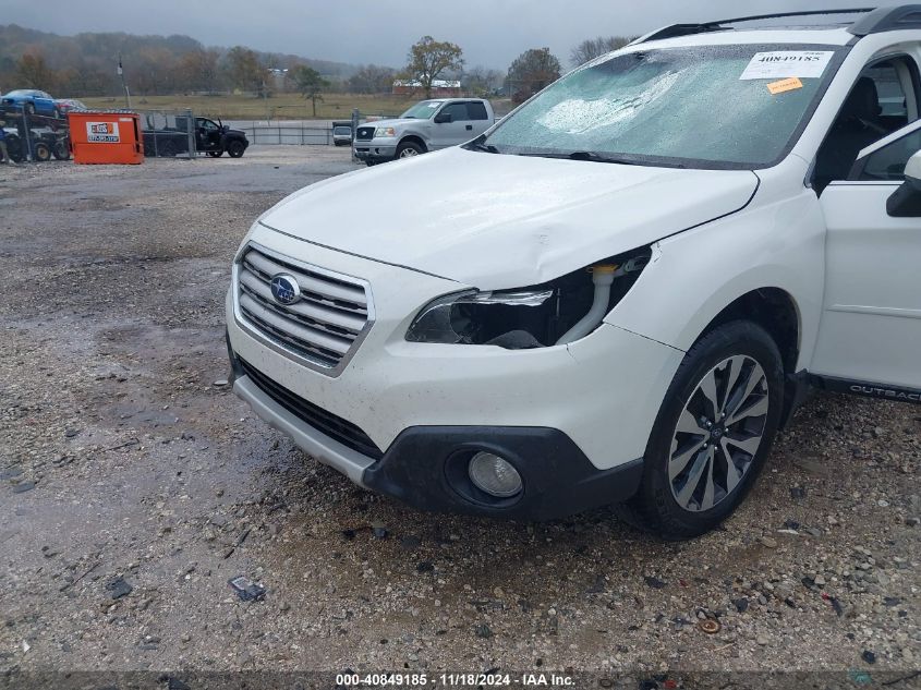 2016 Subaru Outback 2.5I Limited VIN: 4S4BSBNC9G3354783 Lot: 40849185