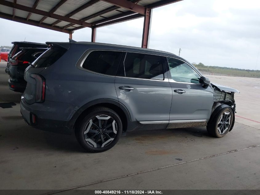 2023 Kia Telluride Ex/Ex X-Line VIN: 5XYP3DGC9PG333606 Lot: 40849216