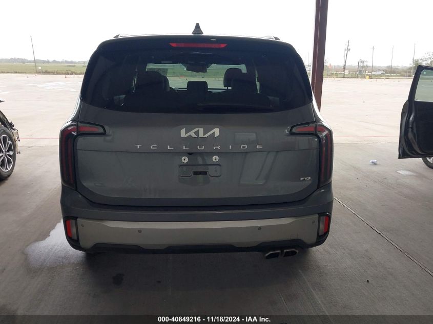 2023 Kia Telluride Ex/Ex X-Line VIN: 5XYP3DGC9PG333606 Lot: 40849216