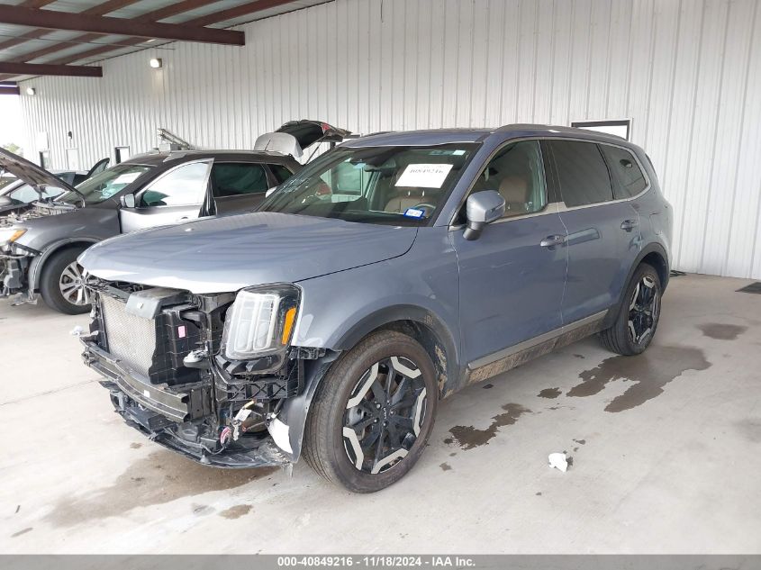 VIN 5XYP3DGC9PG333606 2023 KIA Telluride, EX no.2