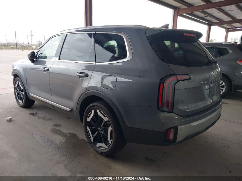 VIN 5XYP3DGC9PG333606 2023 KIA Telluride, EX no.3