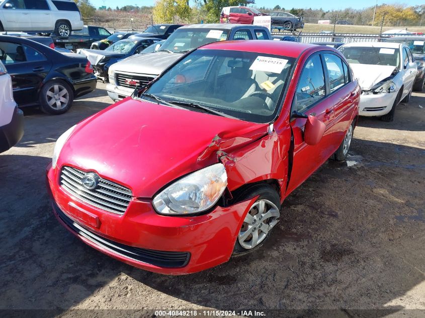 2011 Hyundai Accent Gls VIN: KMHCN4AC0BU616433 Lot: 40849218