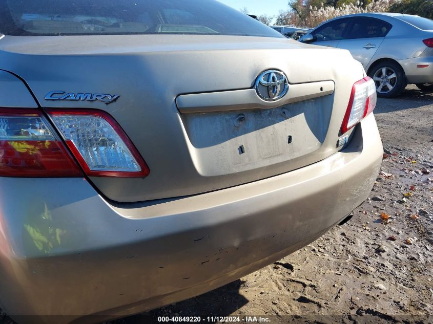 2008 Toyota Camry Hybrid VIN: 4T1BB46K08U058631 Lot: 40849220