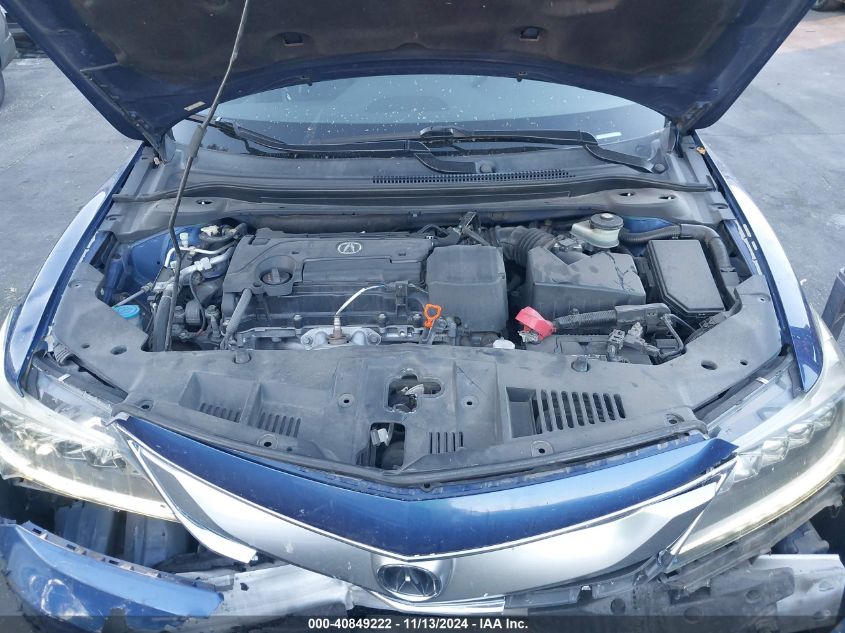 2016 ACURA ILX VIN: 19UDE2F38GA013696