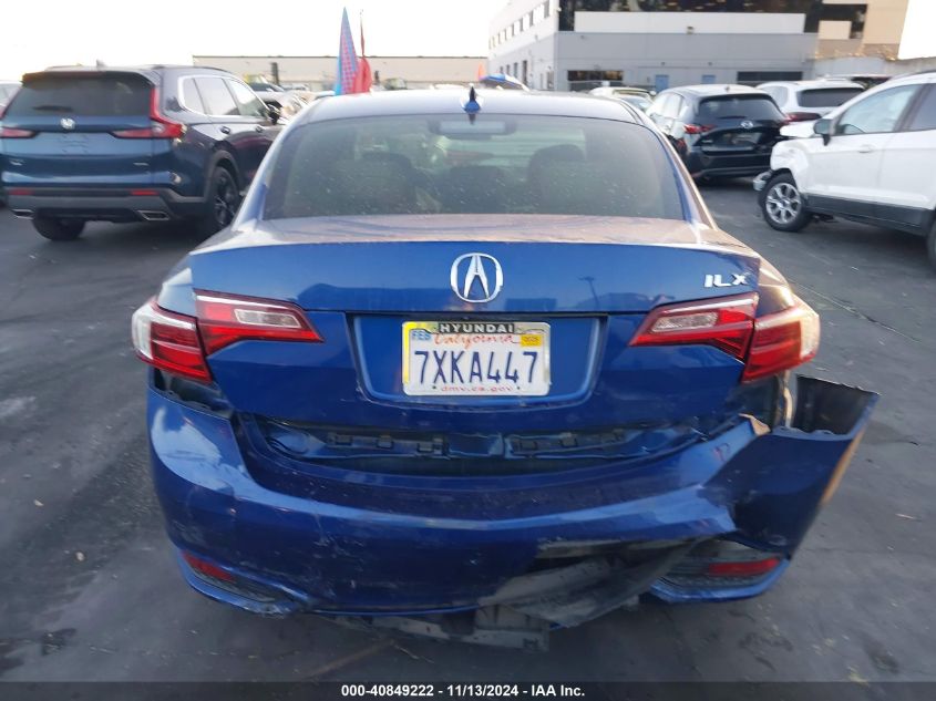 2016 ACURA ILX VIN: 19UDE2F38GA013696